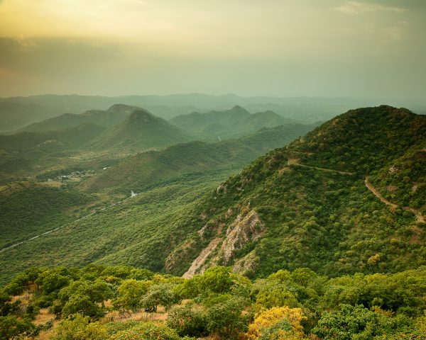 The view from Monsoon Palace