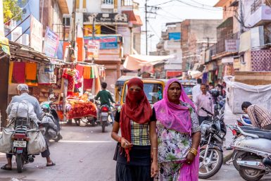 India: rural Rajasthan market