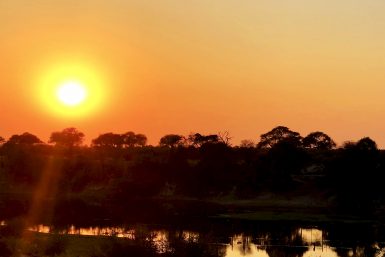 Sunrise in Tiaan's Camp