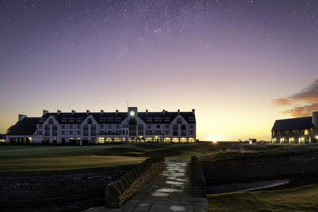 Image of Carnoustie Golf Links at Sunrise